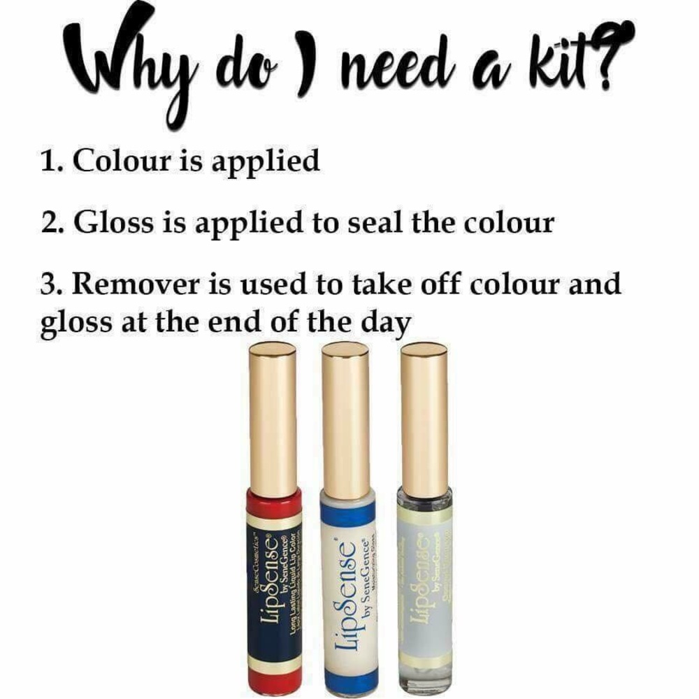 LipSense longlasting lipstick Starter Kit